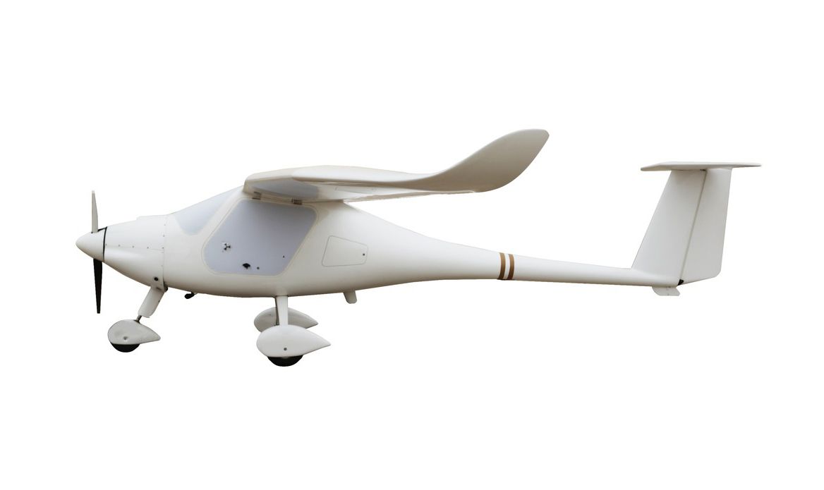 Side view of the ALBATROSS 2.2 fixed-wing unmanned aircraft
